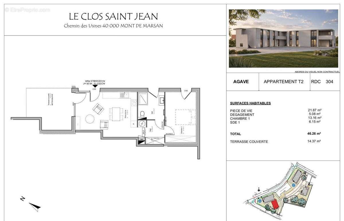 Appartement à MONT-DE-MARSAN