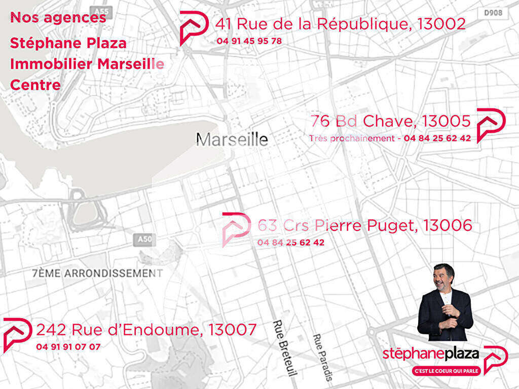 Appartement à MARSEILLE-5E