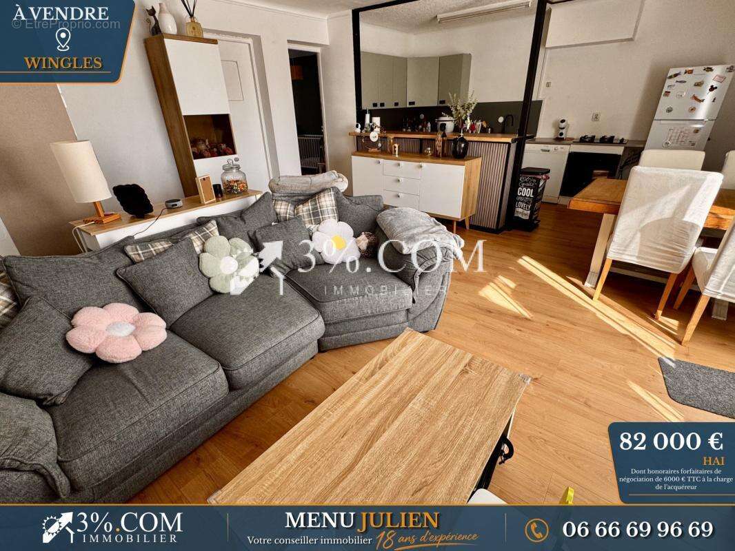 Appartement à WINGLES
