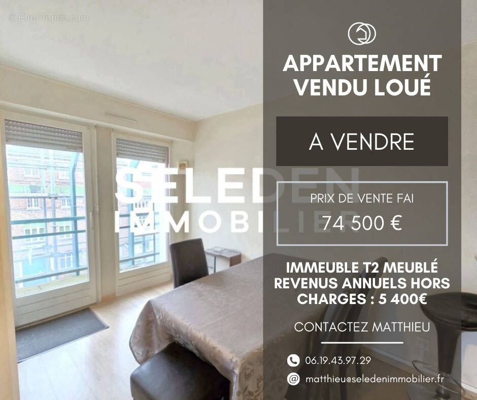 Appartement à BETHUNE