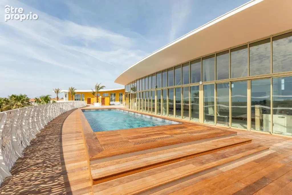 CAP D'AGDE. Village Naturiste. Duplex T2 en Rooftop avec Piscine, Jacuzzis et Garage Privatif - photo 7