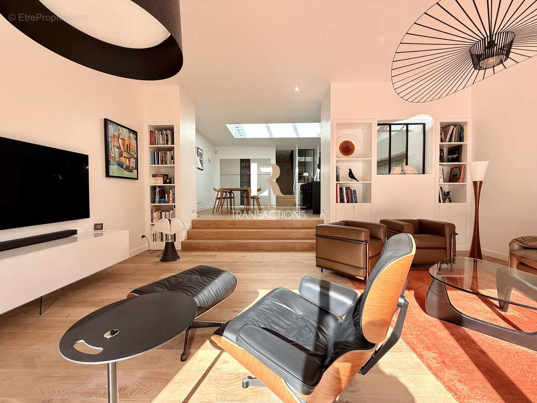 La genette / Bordure de parcs - Maison contemporaine avec chambre en rdc, garage et jardin - photo 4