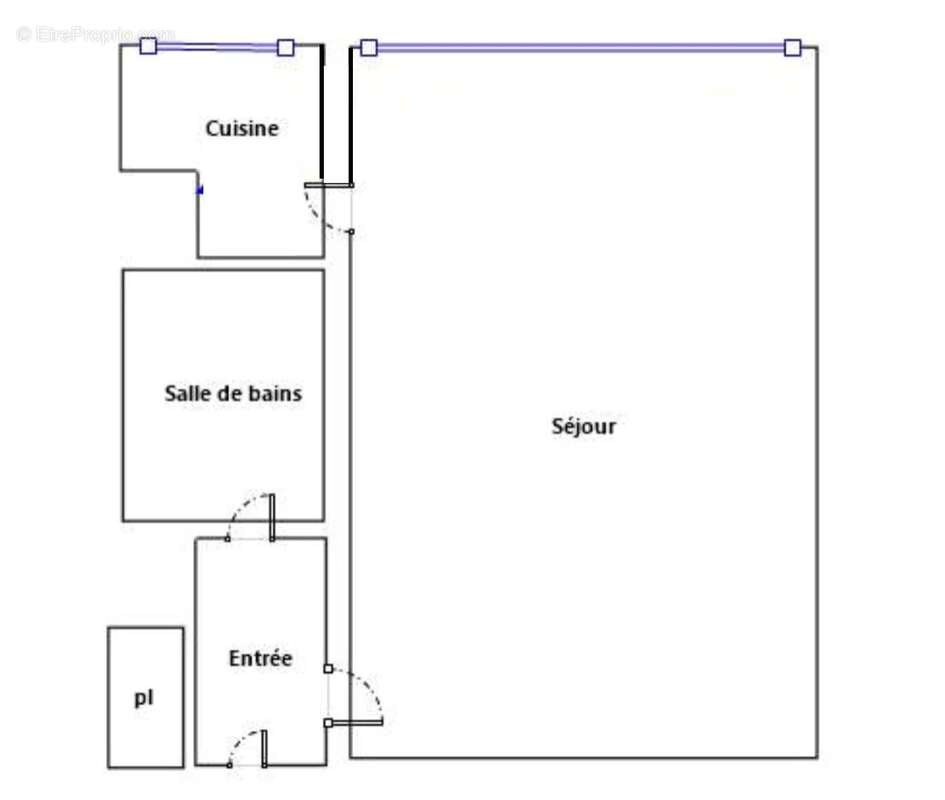 Appartement à PARIS-13E