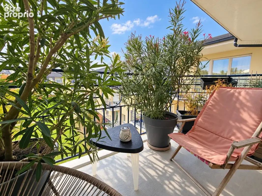 Lambersart   dernier étage, balcon et vue sur la verdure - photo 6