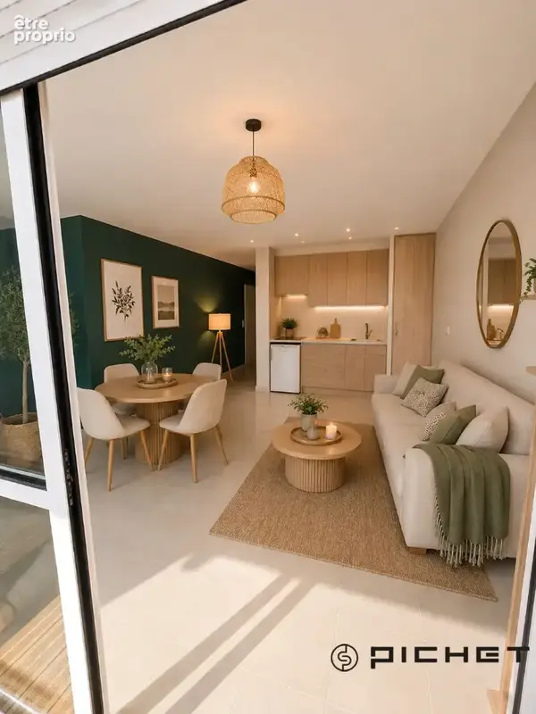 LA ROCHELLE  Appartement 2 pièces 47.54m² + terrasse et parking couvert . - photo 3