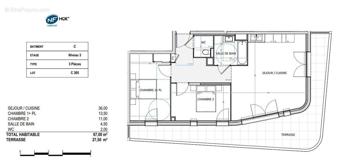 Vente Appartement 3 piéces Cannes - photo 5