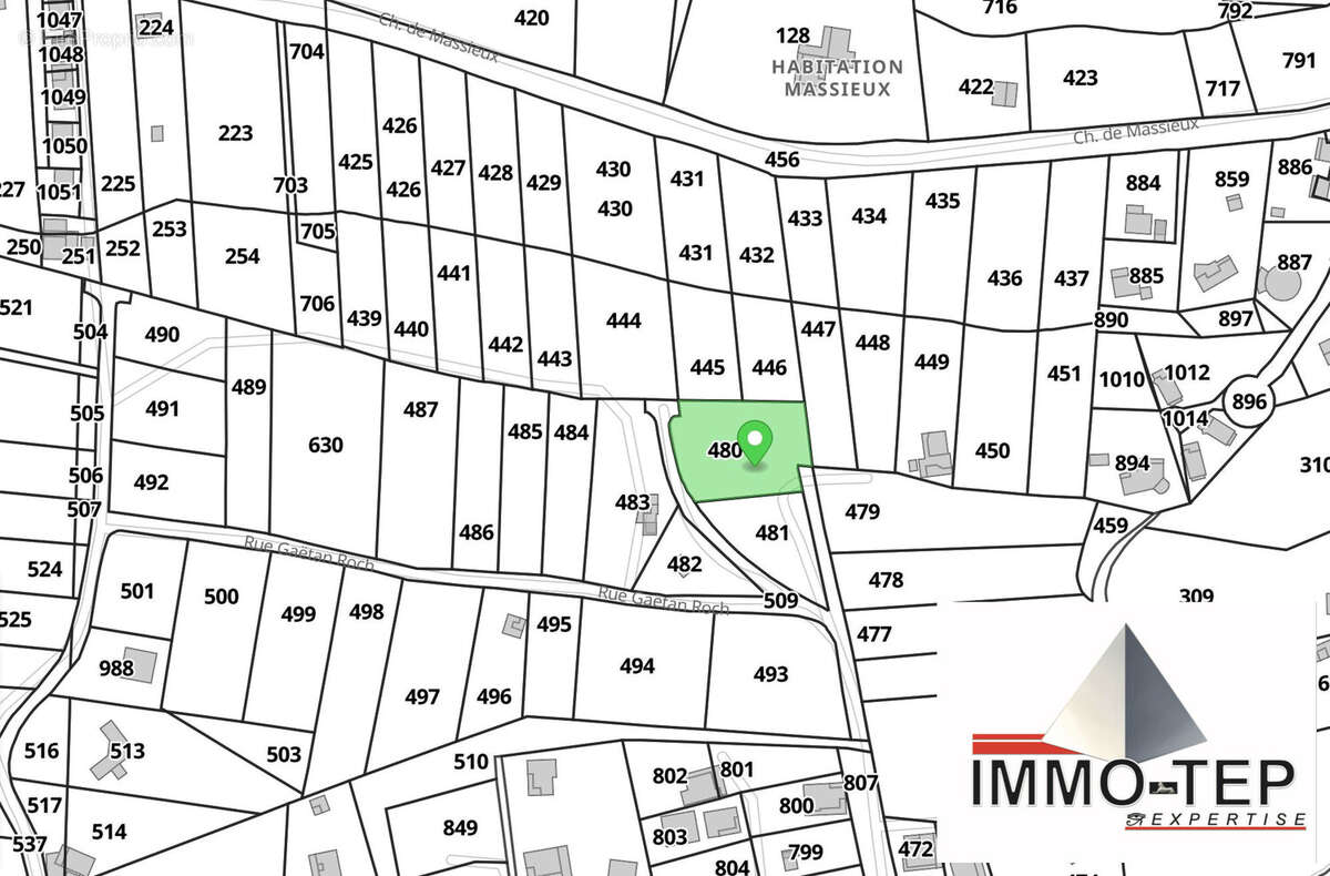 Terrain à BOUILLANTE