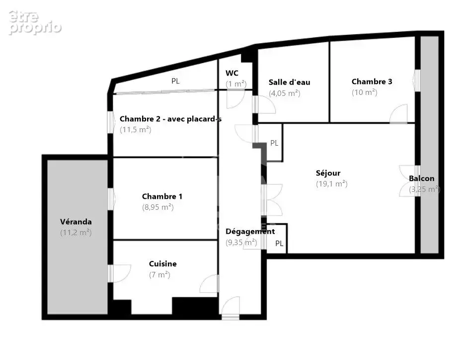 Appartement 71m² à marseille 14e arrondissement - photo 11