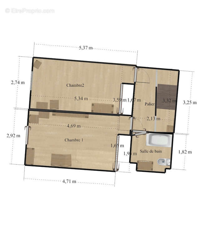 Maison de village T5 à Magagnosc - photo 19