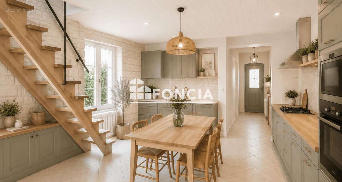 Jolie maison de ville avec exterieur - crolles - photo 6