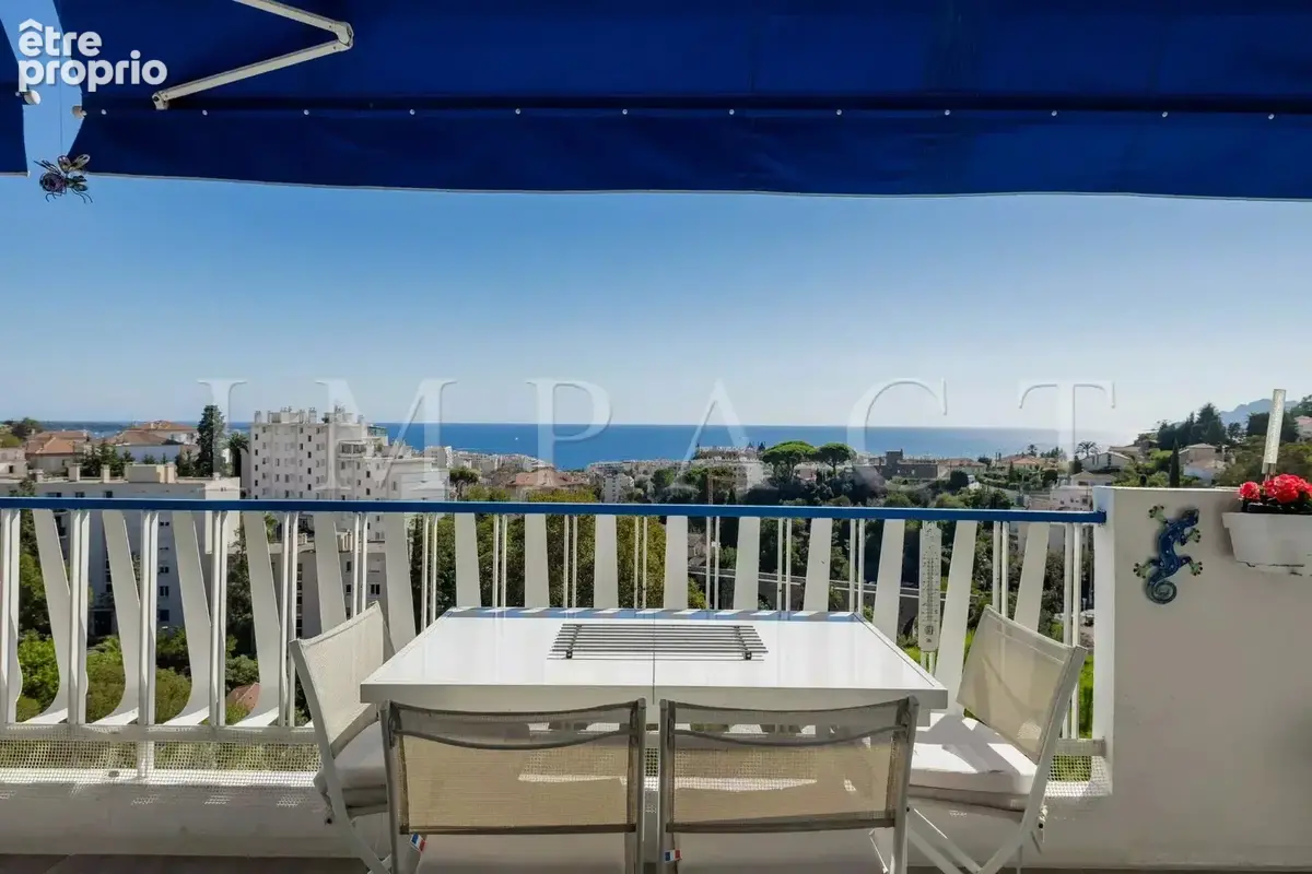 Cannes Petit Juas appartement 2 pièces vue mer à vendre - photo 10