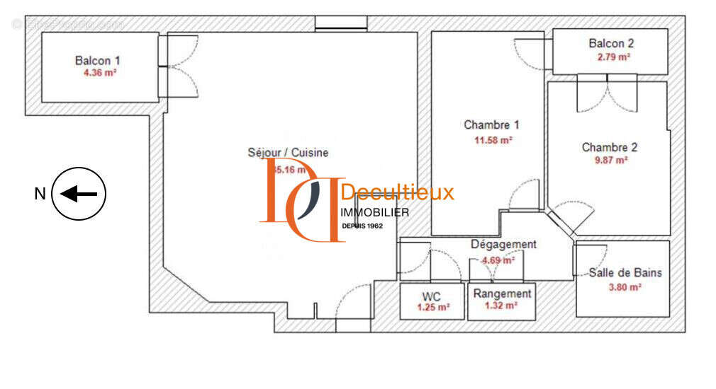 Appartement à VILLEURBANNE