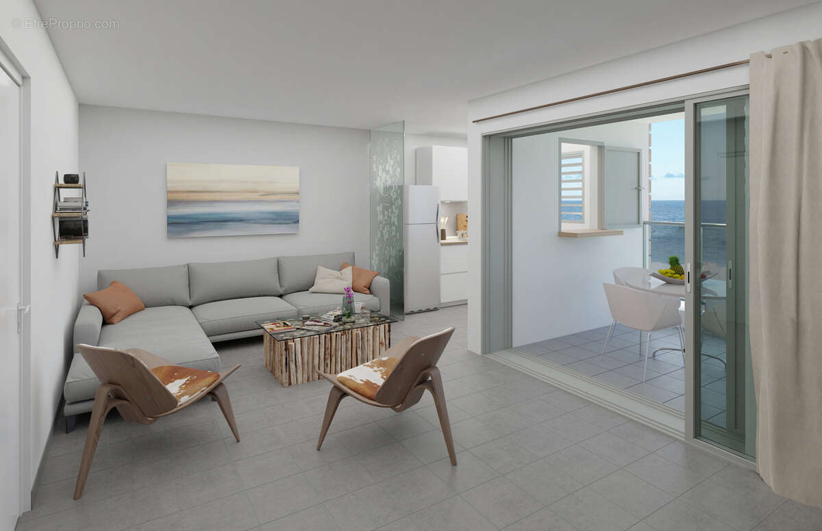 A VENDRE Appartement T3 en R+2 à Moule - photo 5