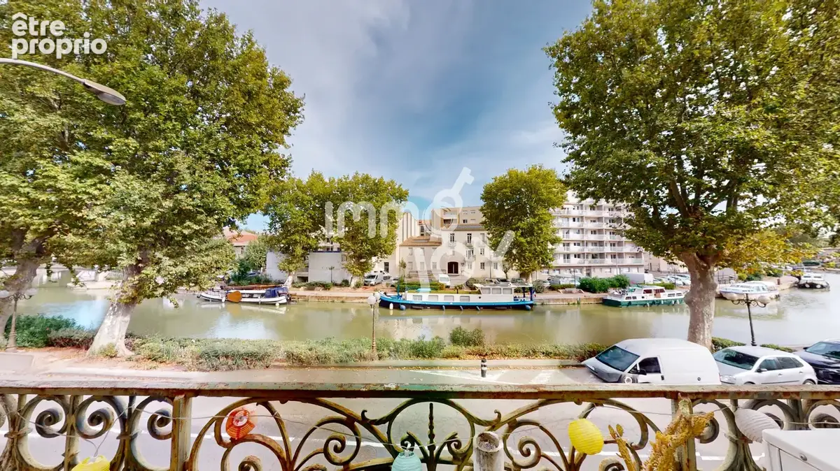 NARBONNE  Appartement T2bis de 77m2  avec vue sur la robine   À 5mns à pied du centre ville. - photo 10