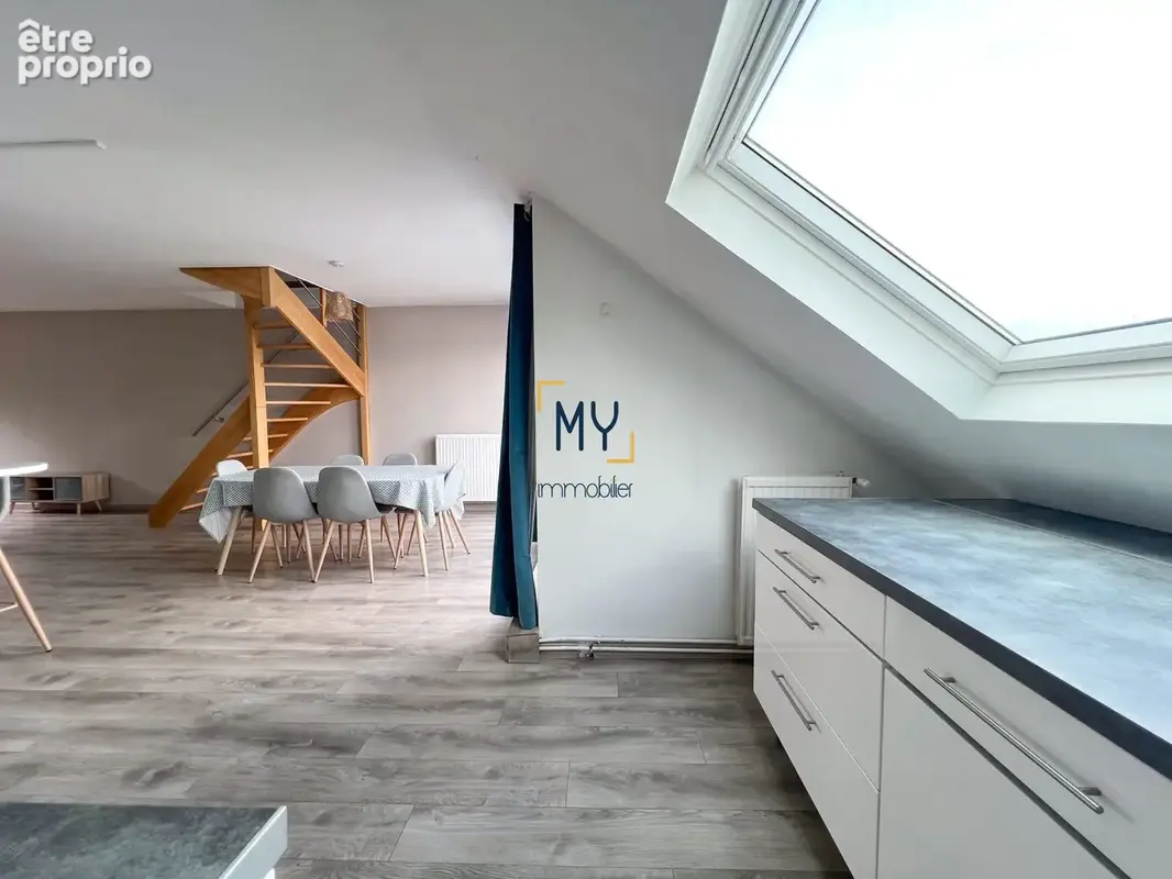 Appartement Duplex T4 au dernier étage d'une résidence à vendre à Villeneuve-d'Ascq 59650 MY Immobilier