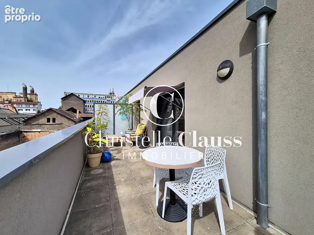 Schiltigheim dernier étage  63 m²  terrasse 59 m² - photo 9