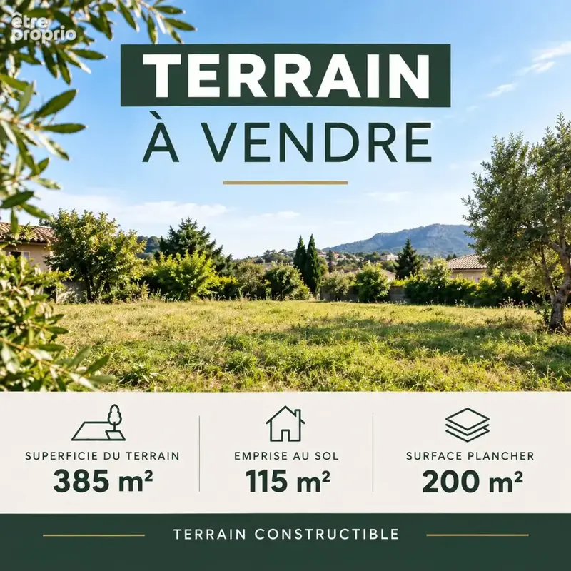 Terrain à LA BOUILLADISSE