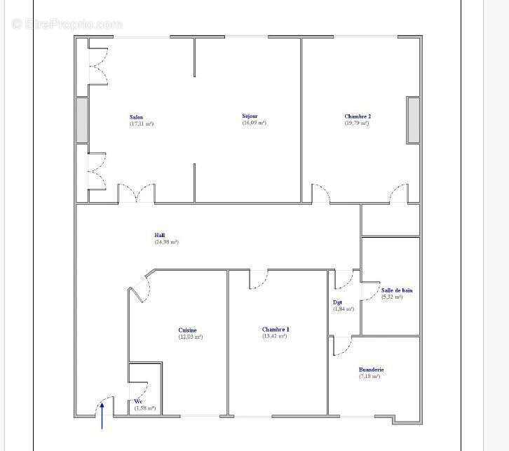 Appartement à LYON-6E