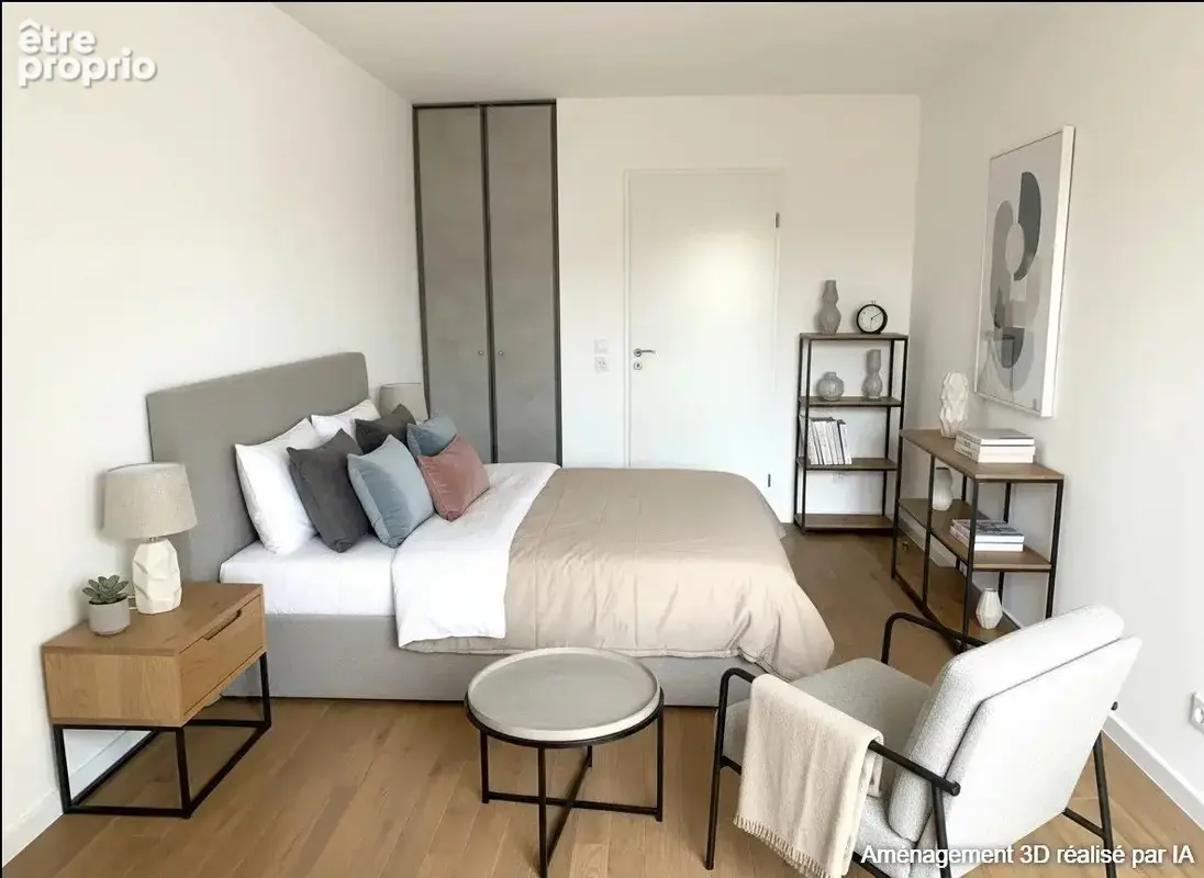 Superbe appartement de 2 pièces 41m² dans résidence de standing comprenant : entrée, séjour donnant ... - photo 2