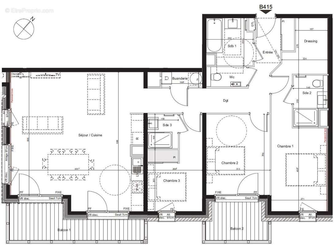 Appartement à LES GETS