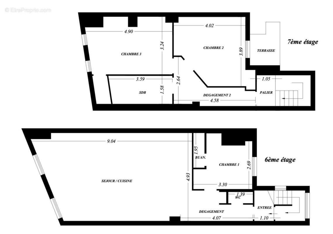 Appartement à PARIS-6E