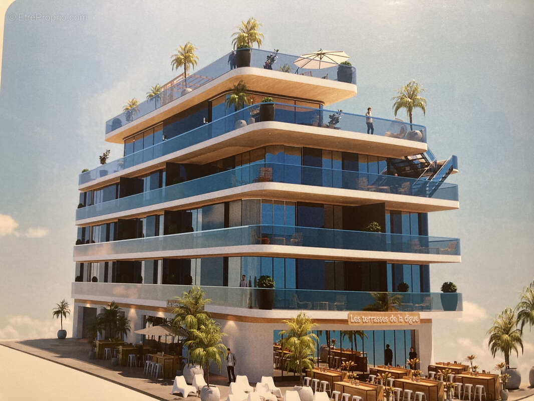 FACE MER à STELLA-PLAGE 2 pièces de 36.56 m2 avec terrasse de 6.23 m2, possib d'achat d'un garage - photo 2