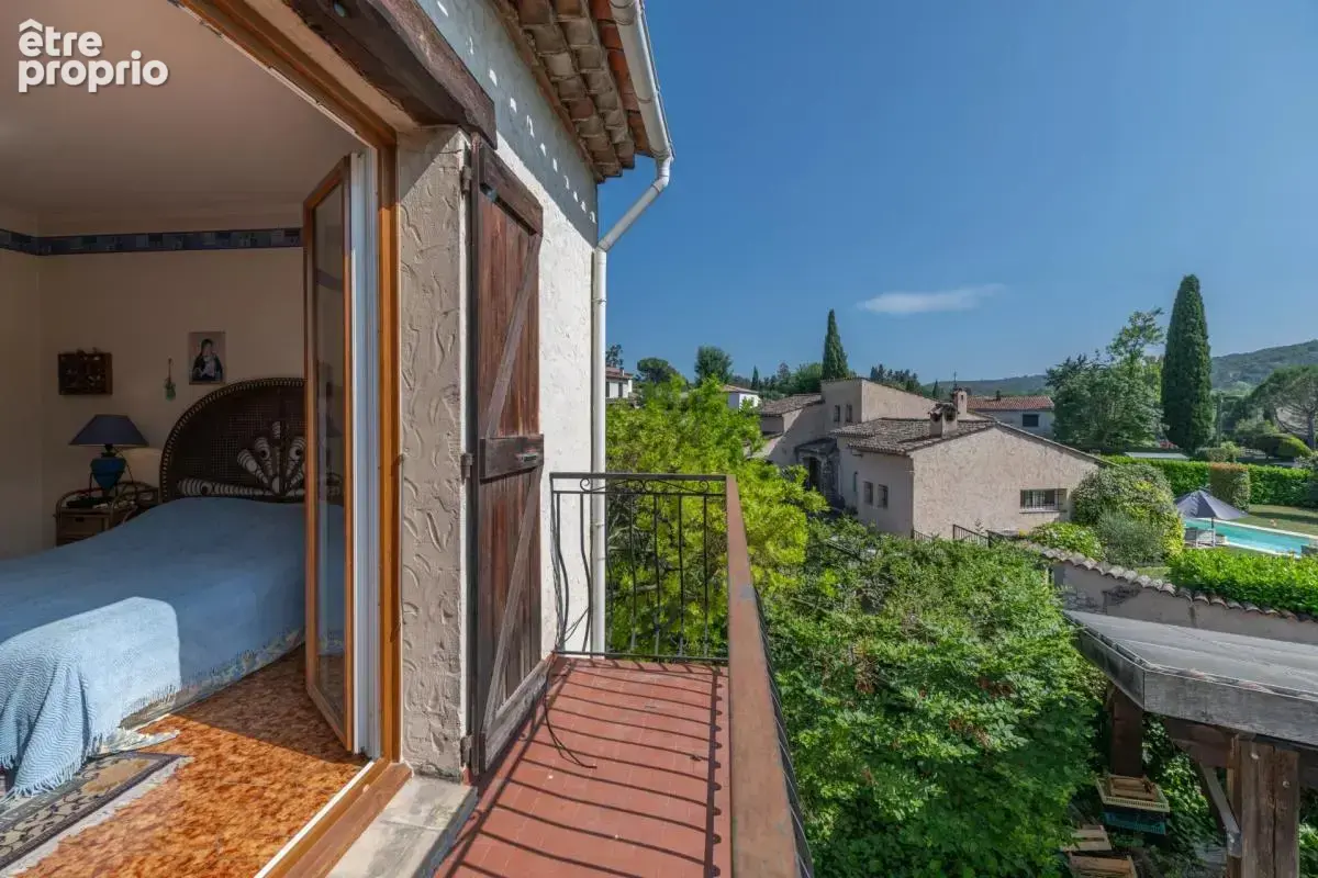 La colle-sur-loup – maison individuelle 300 m² – 2 appartements – terrain 1 703 m² – calme - photo 7
