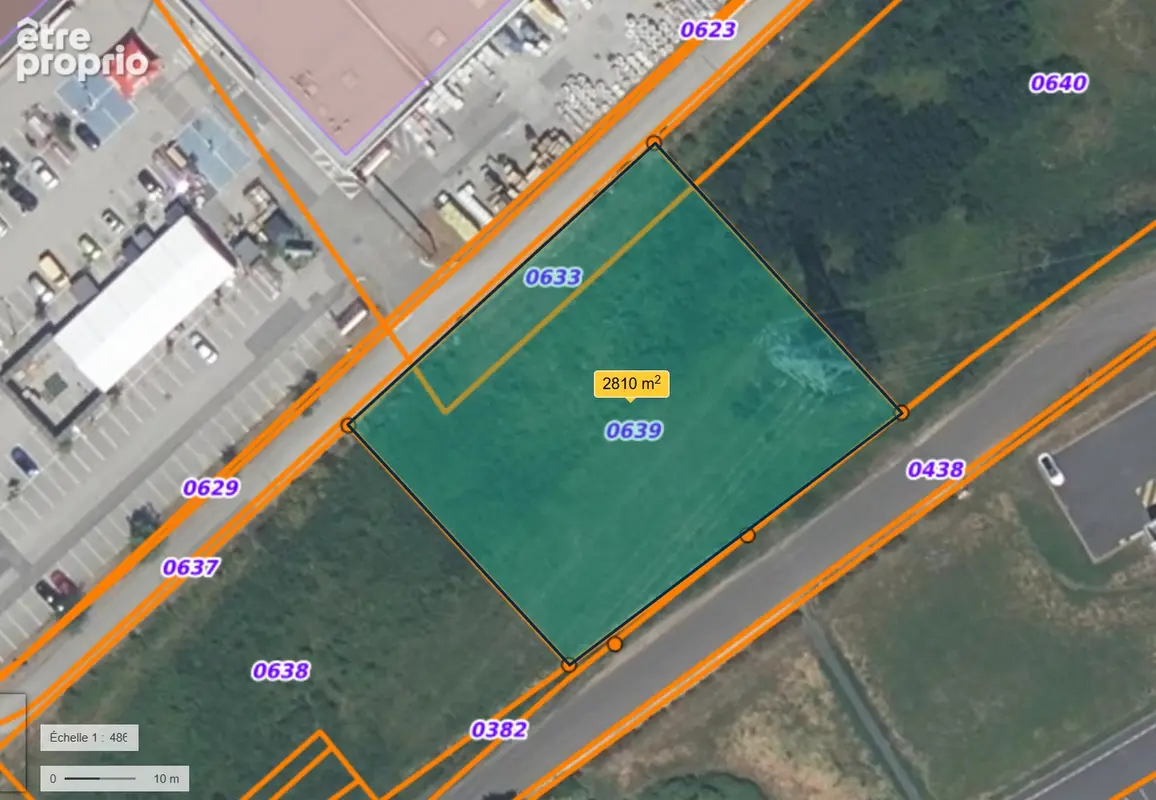 Zone commerciale perrigny auxerre - terrain constructible de 2854m² - photo 2