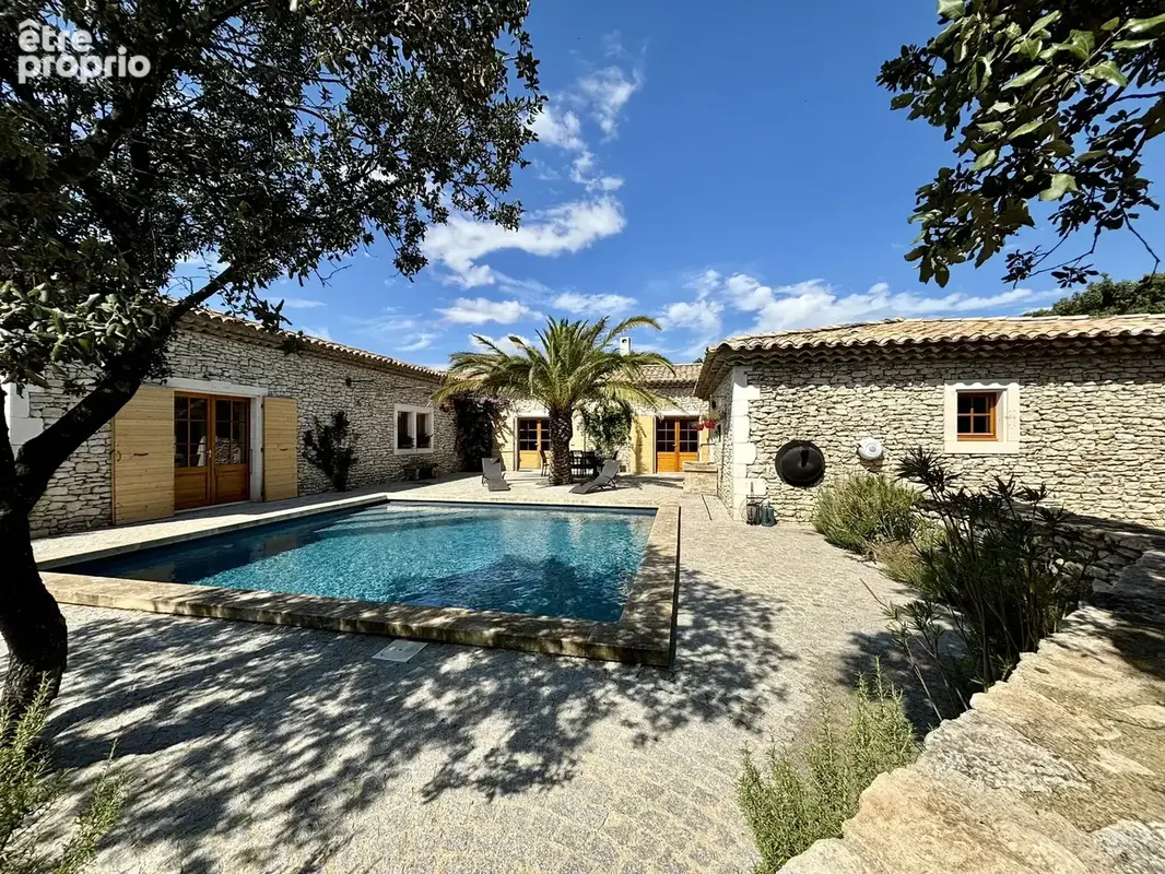 Exceptionnel!  a grignan , superbe mas en pierres avec piscine. - photo 13