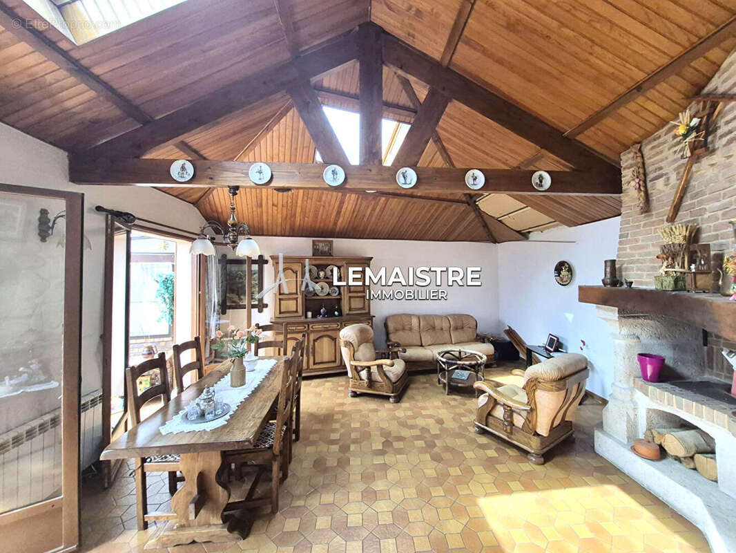 Maison à vendre - Le Havre - 77m² -  Plain-pied  1 chambre et un bureau avec grand jardin arboré - photo 6