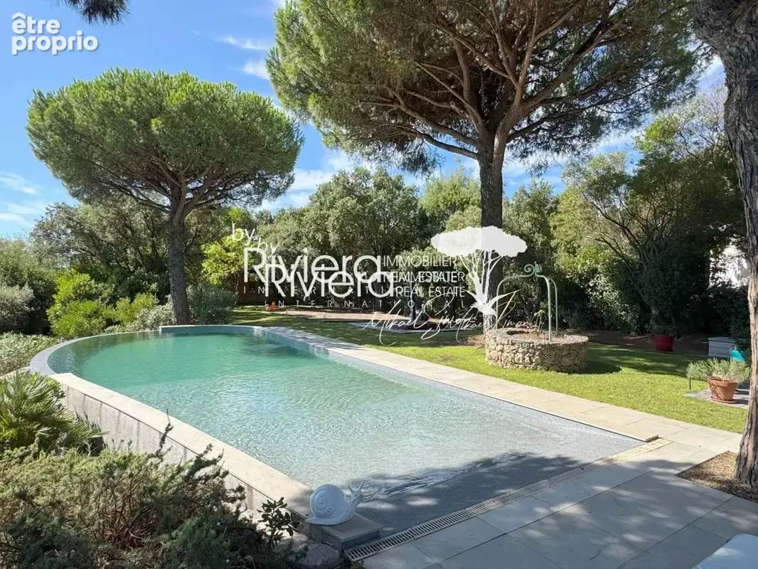 Superbe propriété à LA CROIX-VALMER - Vue mer, piscine à déb - photo 7