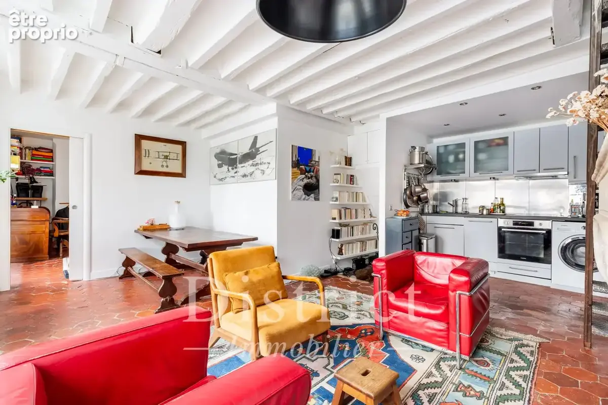 Ile St Louis - Triplex de 90m²  "Comme une maison". 3 chambres - photo 4