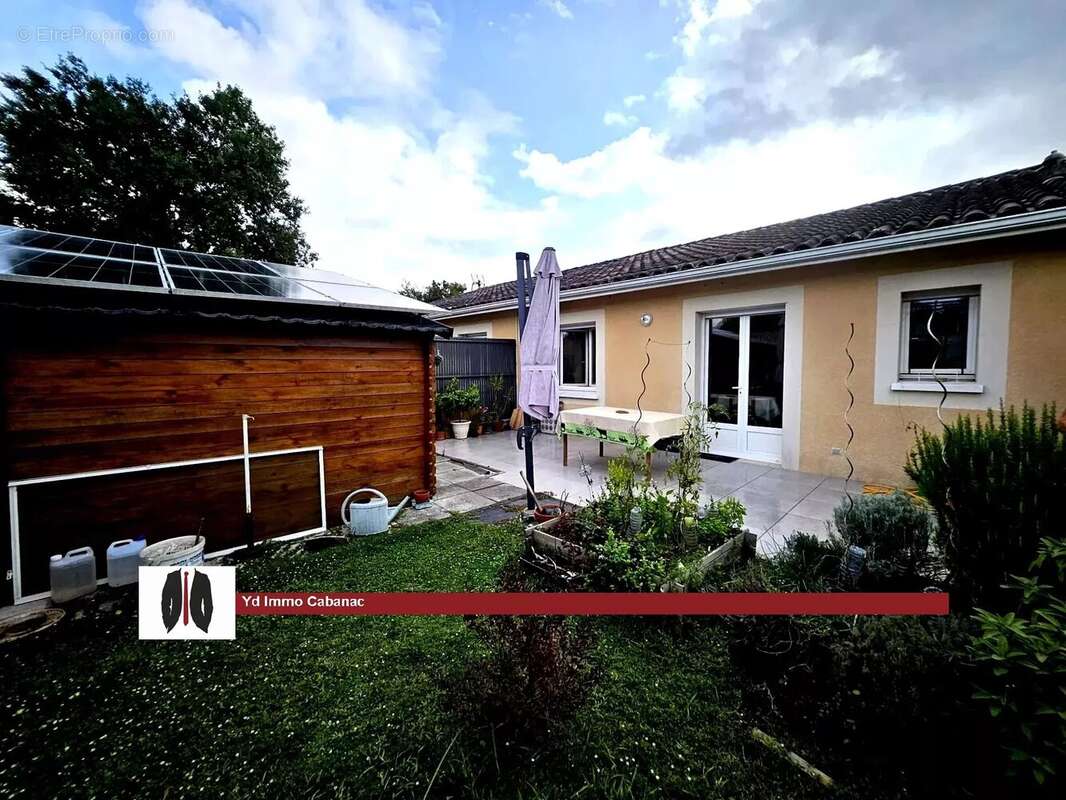 Maison à CABANAC-ET-VILLAGRAINS