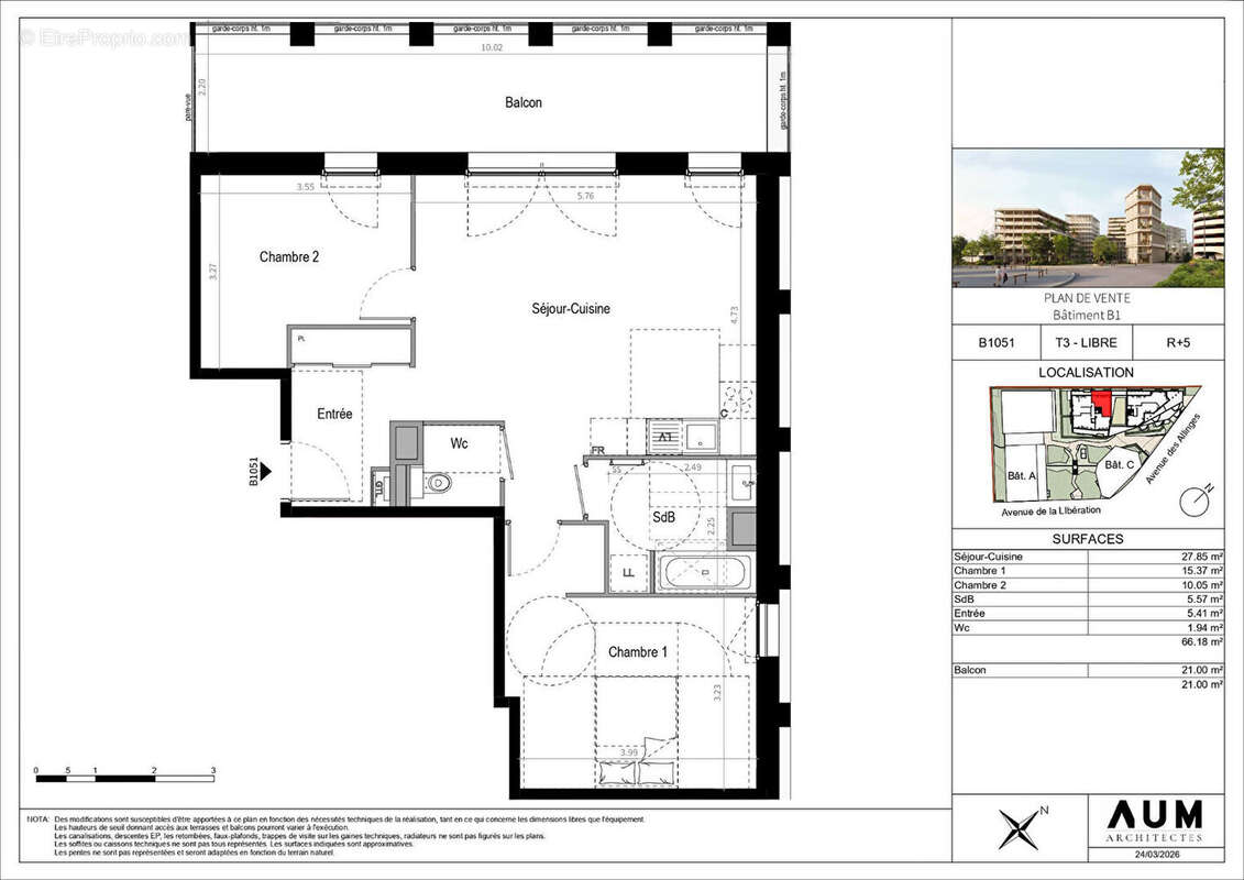 Appartement à THONON-LES-BAINS