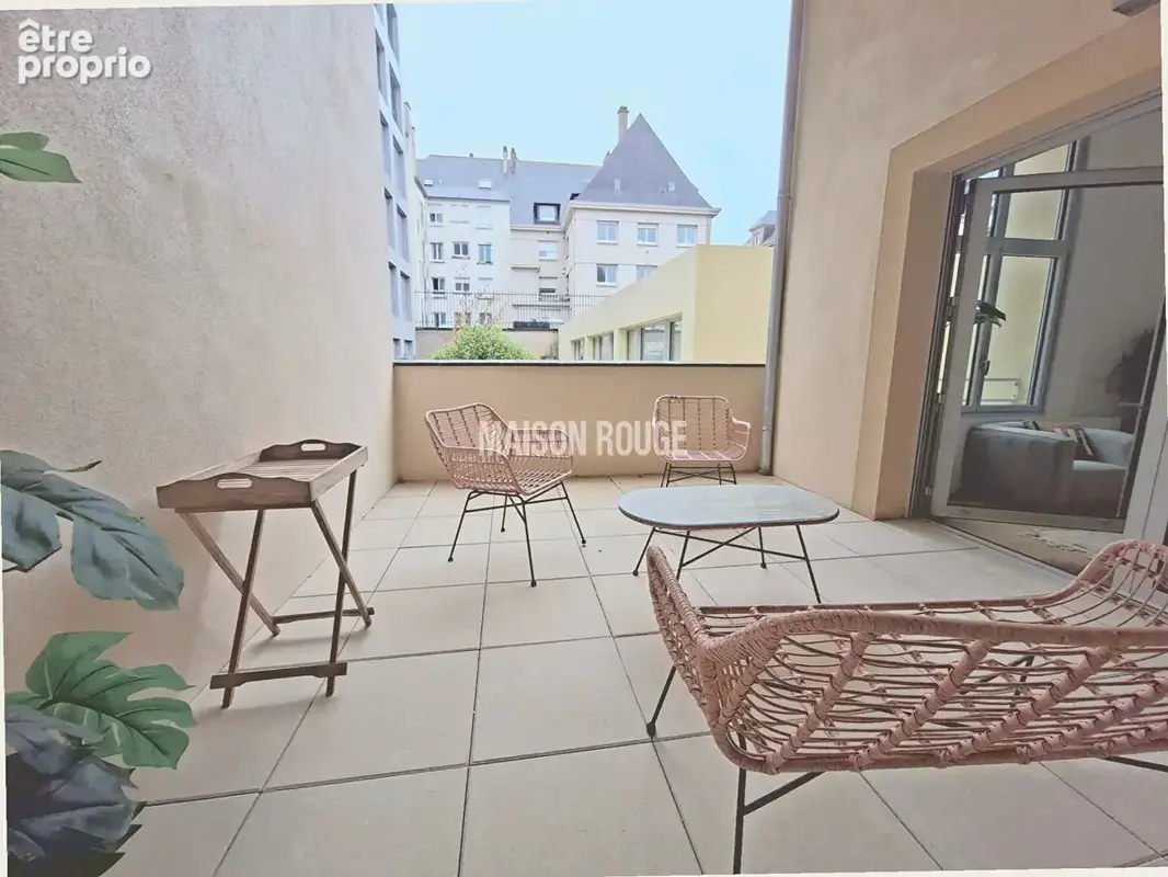 Appartement t3 avec terrasse - 73,80 m² - neuf - lorient centre - photo 5