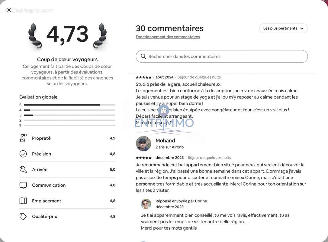 Appartement à AIX-LES-BAINS