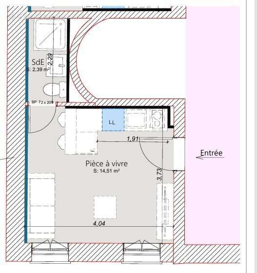 Appartement à TOULOUSE