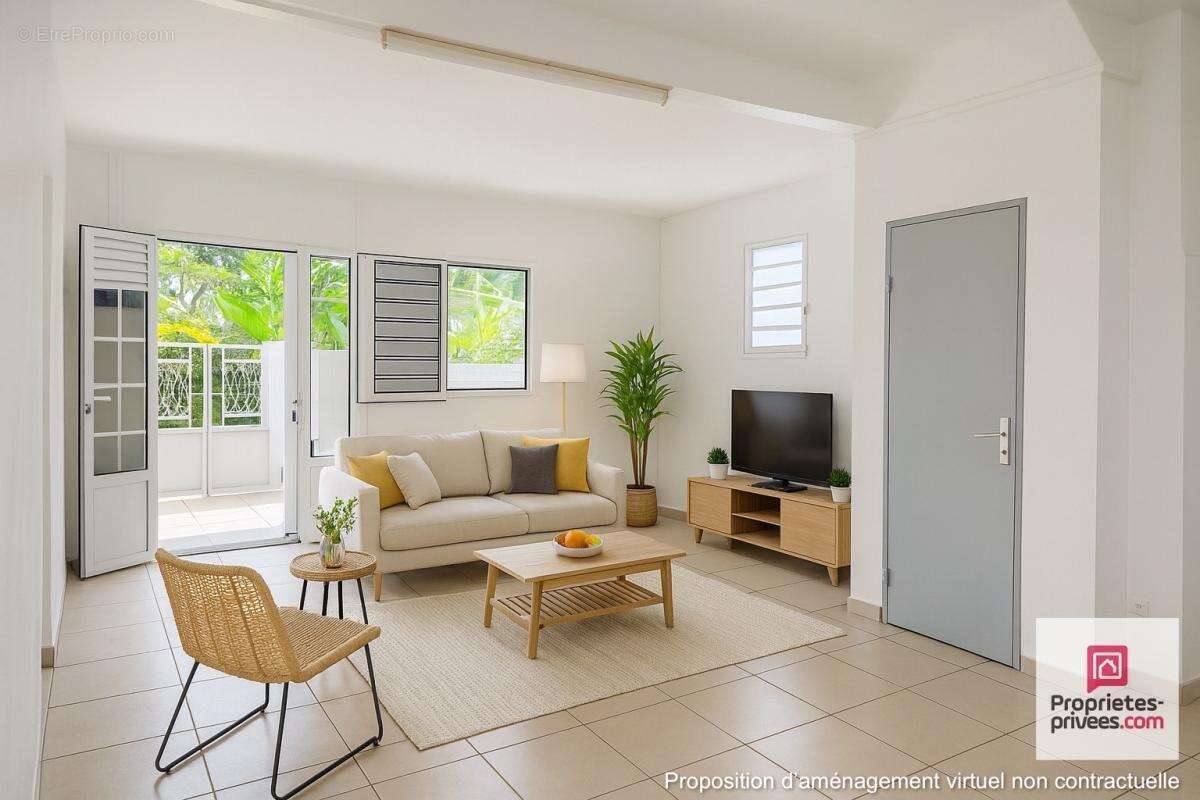 NOUVEAUTÉ - EXCLUSIVITÉ - Maison F4 lumineuse avec terrasse - Fort-de-France - photo 2