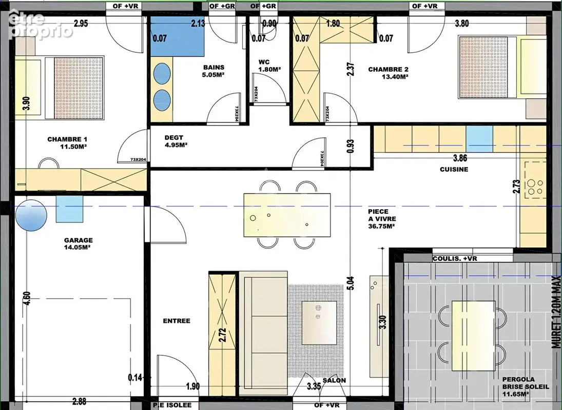 À 5 minutes d'Albi, de 73 m² avec garage - photo 9