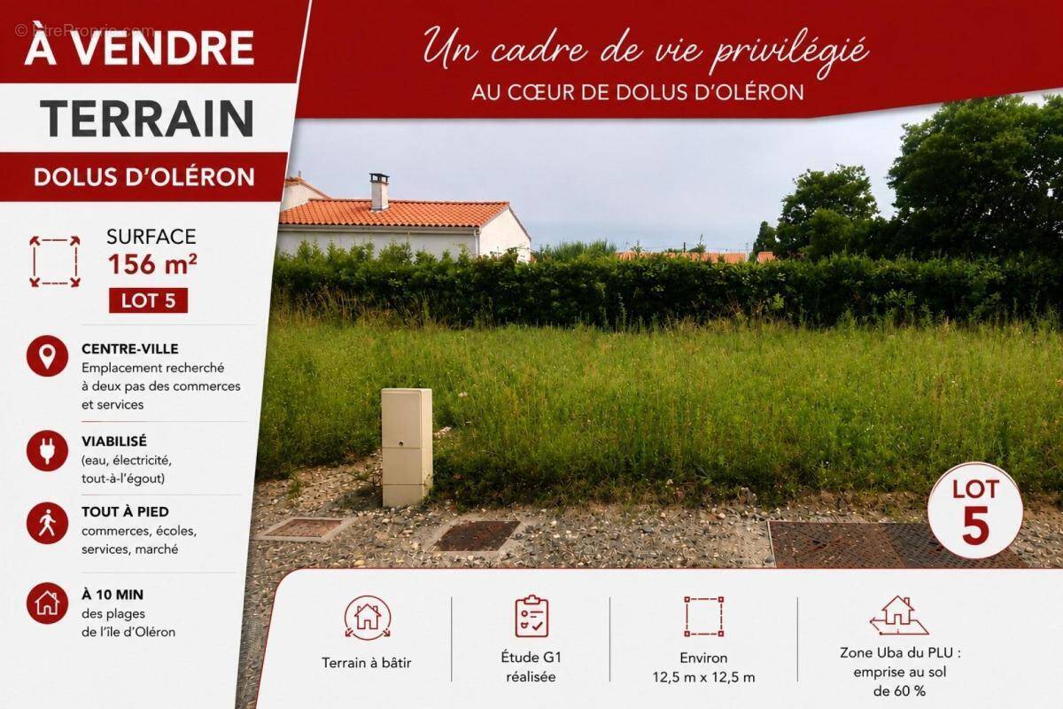 Terrain à DOLUS-D'OLERON