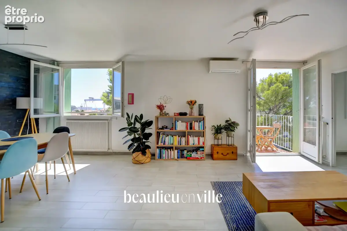 La ciotat - jardin de la ville - appartement t3 65m2 - balcon - vue degagée - 340 000€ - photo 5