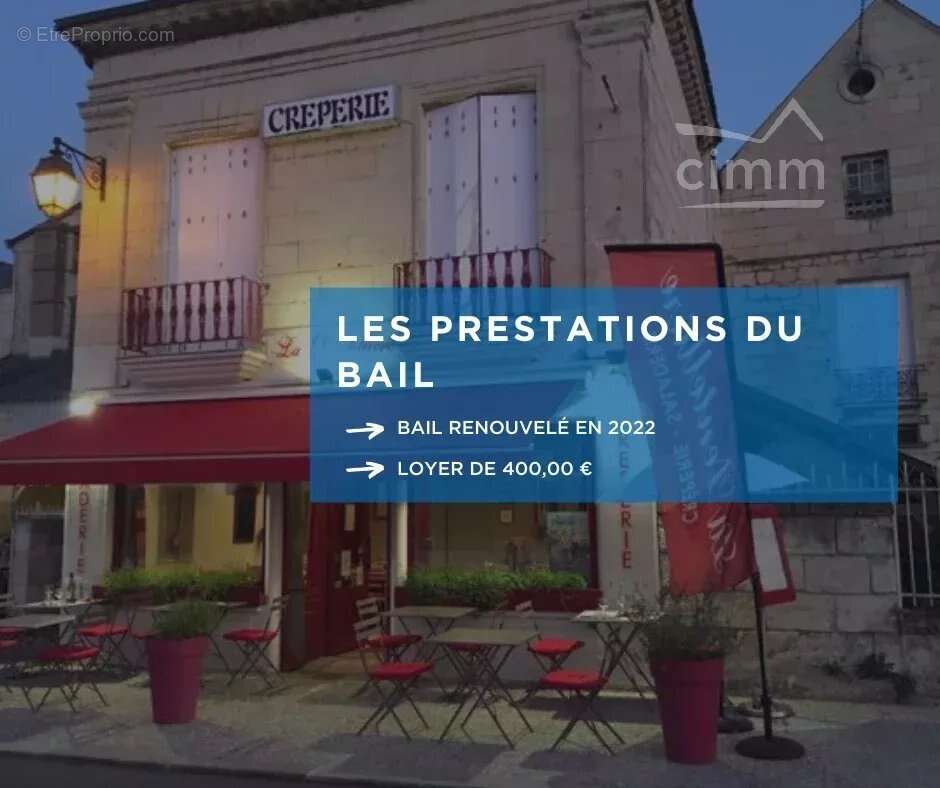 Commerce à MONTSOREAU