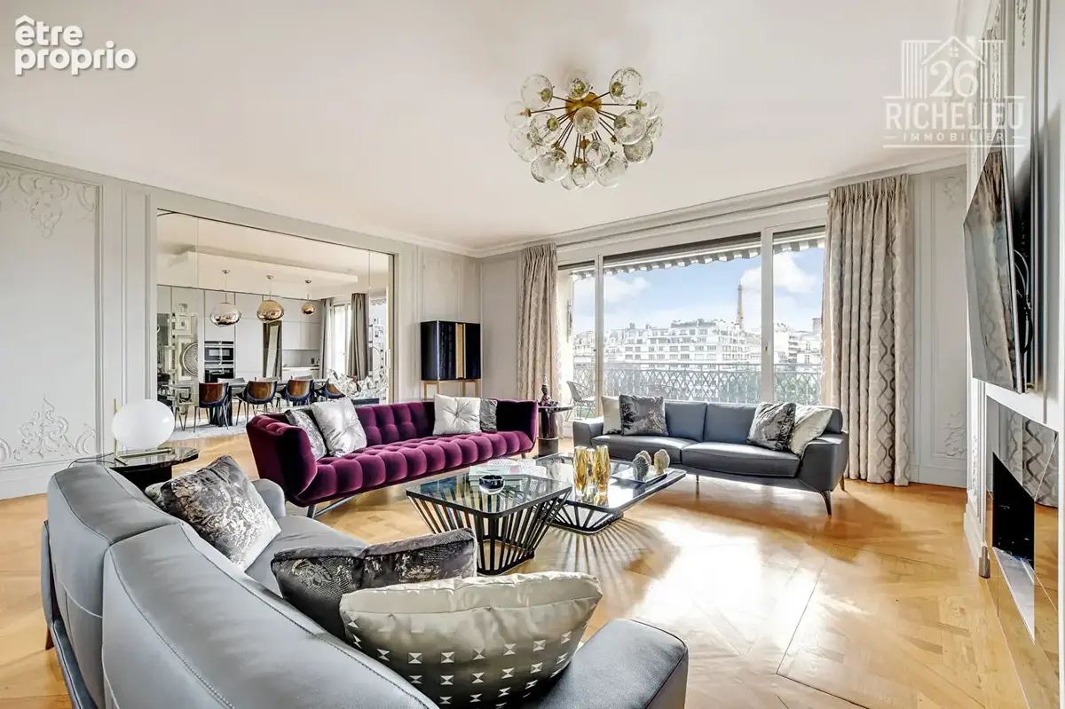 Appartement d'exception  de 210 m2  Avenue Foch vue Tour Eiffel - photo 2