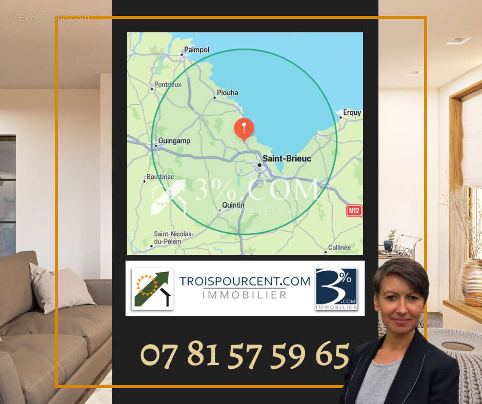 Maison à PLOUFRAGAN