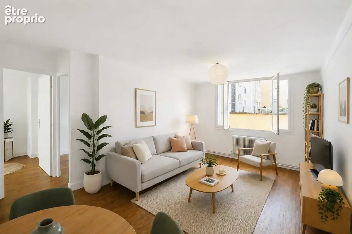 Villeurbanne - Appartement T3 de 53 m2 à rénover - photo 2