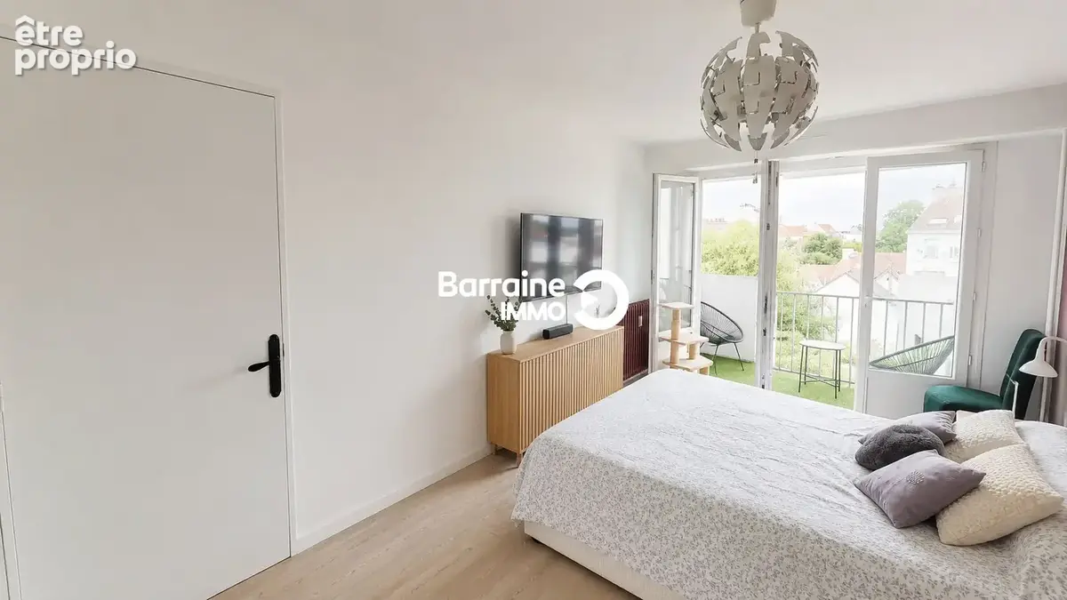 Lorient le rouho - appartement t5 de 95m² en dernier etage avec balcon et garage - photo 17