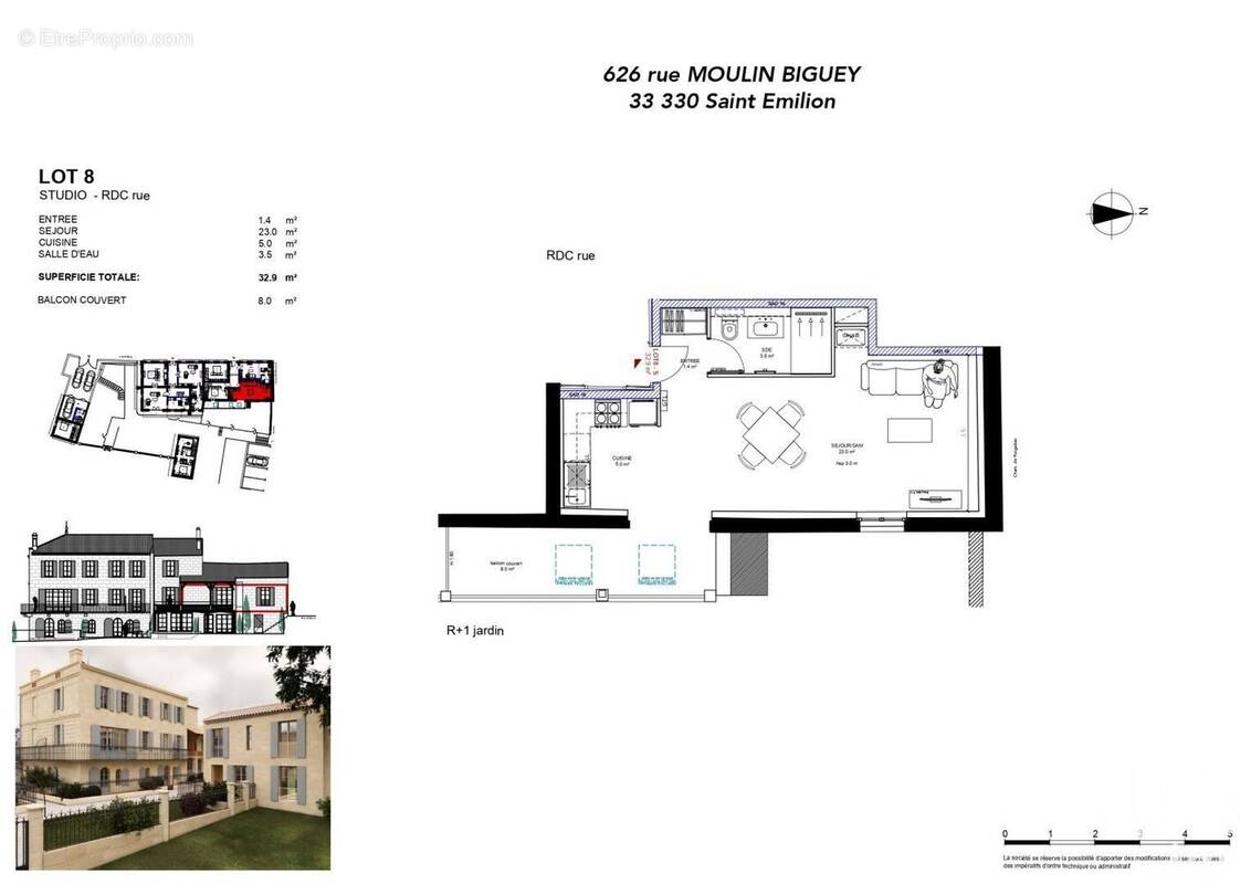 Photo 1 - Appartement à SAINT-EMILION