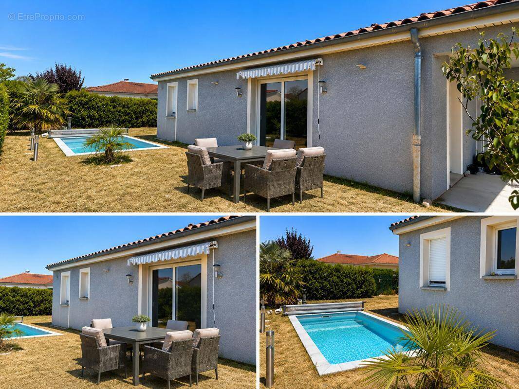Renaison , maison plain-pied avec piscine - photo 1