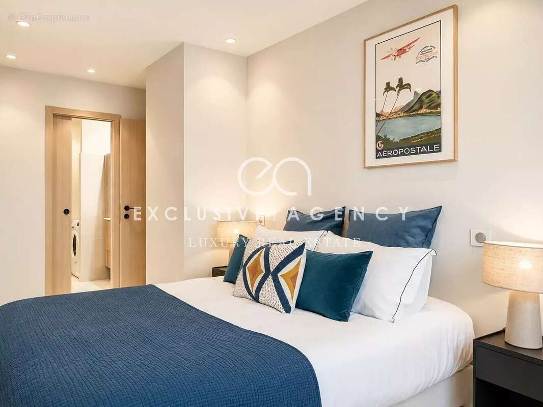 Cannes Croisette 3 pièces de 82m² rénové  vue mer - photo 8