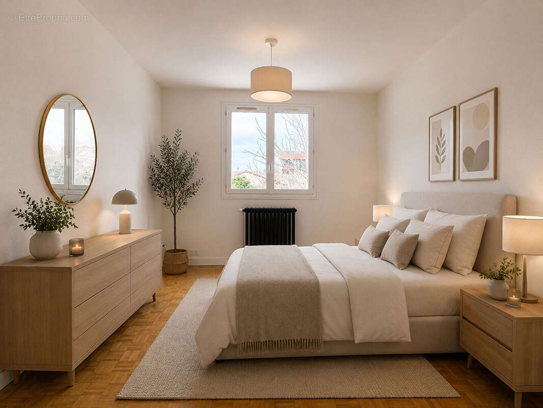 T4 rénové - coeur des minimes - balcon - parking - petite copropriété - photo 5